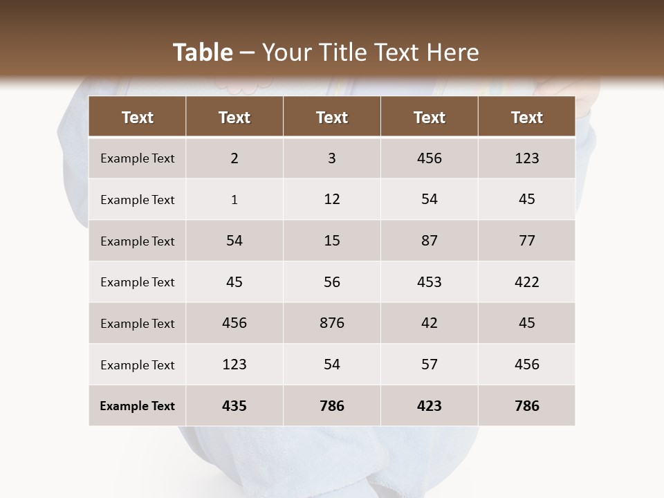 Blond Cheerful Study PowerPoint Template