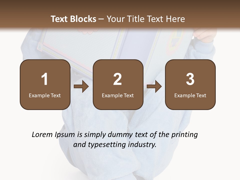 Blond Cheerful Study PowerPoint Template