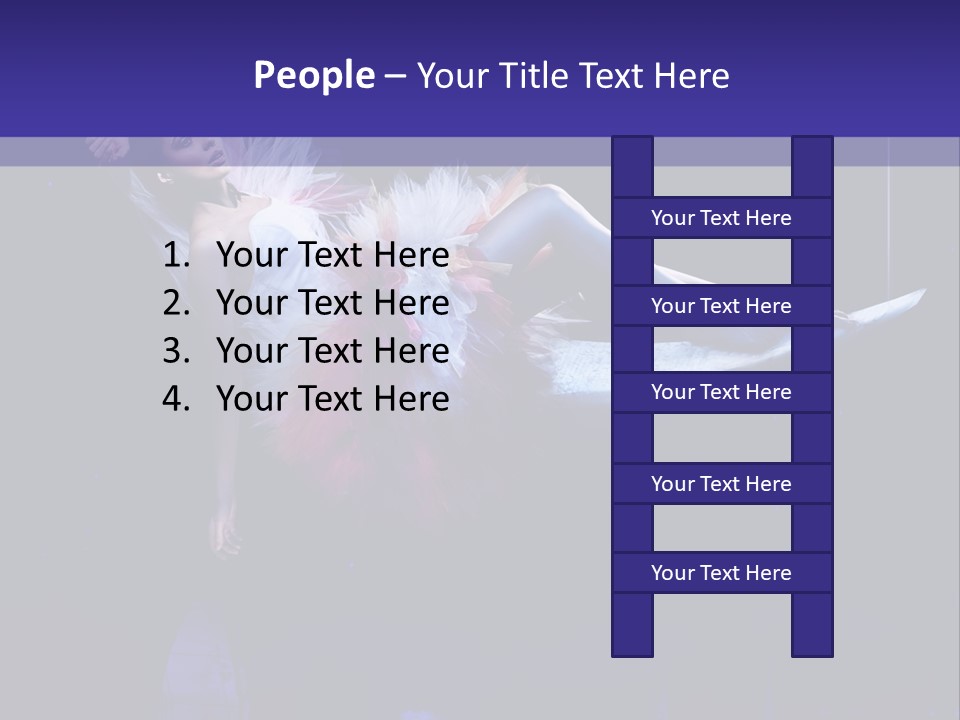 Elegance Sexy Young PowerPoint Template