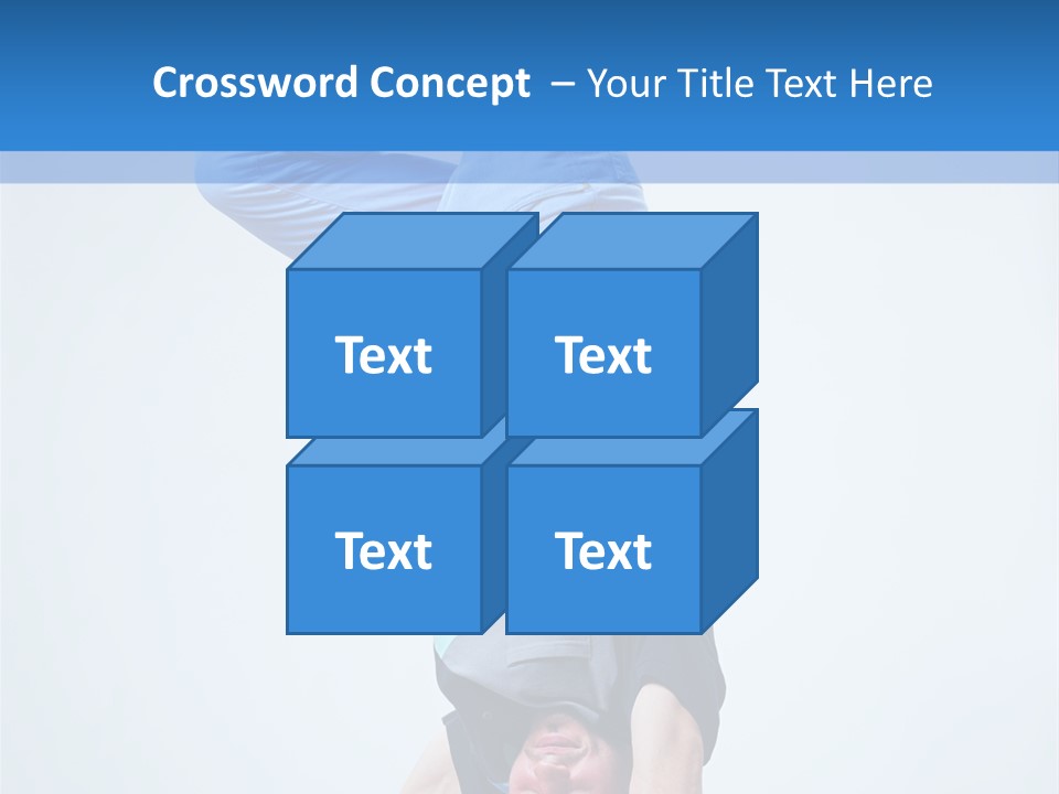 Break Dance Handstand Exercise PowerPoint Template