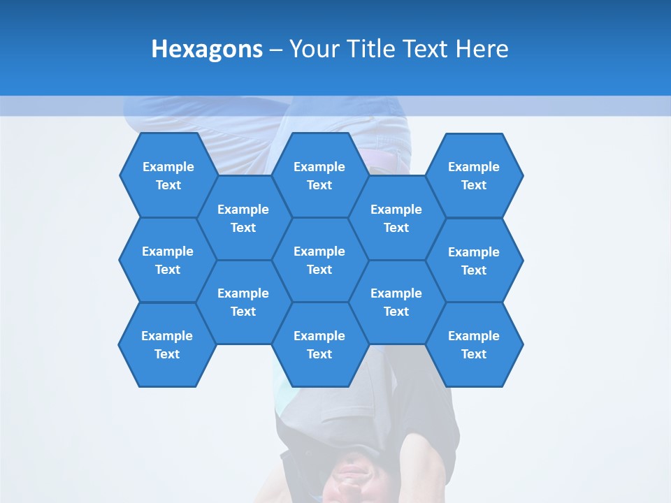 Break Dance Handstand Exercise PowerPoint Template