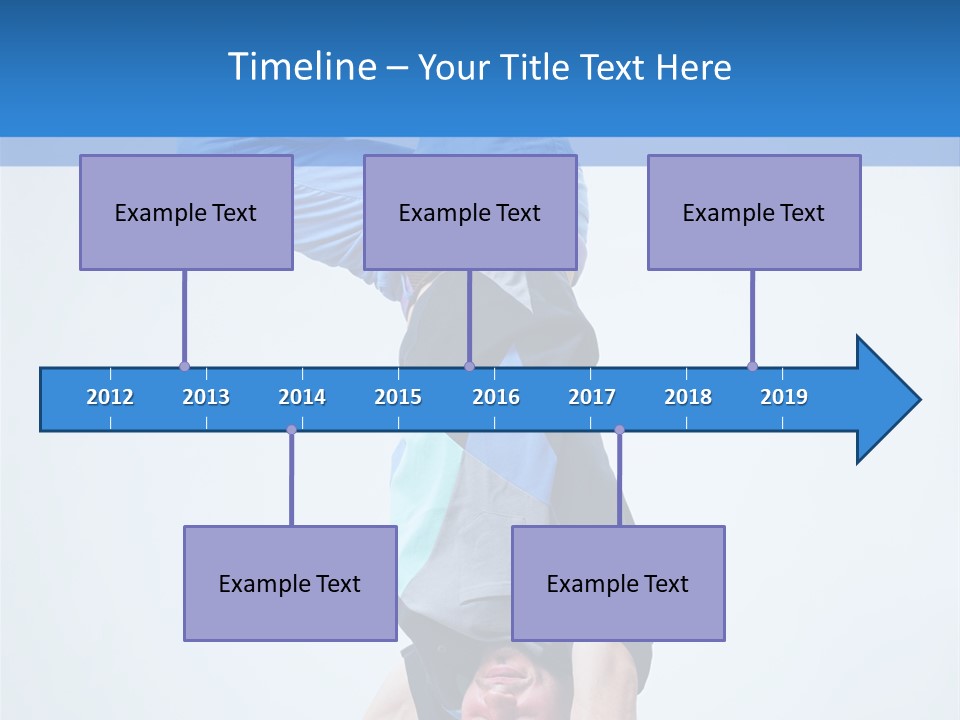 Break Dance Handstand Exercise PowerPoint Template