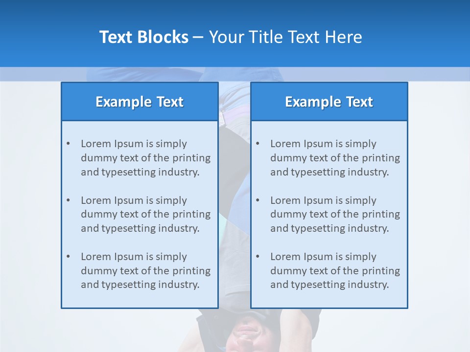 Break Dance Handstand Exercise PowerPoint Template