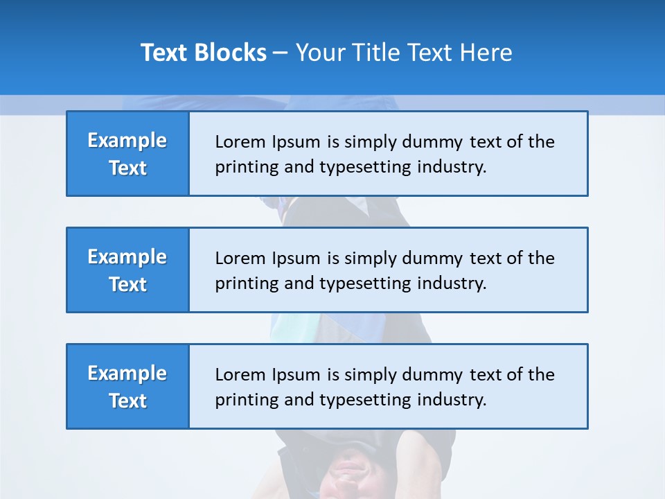 Break Dance Handstand Exercise PowerPoint Template