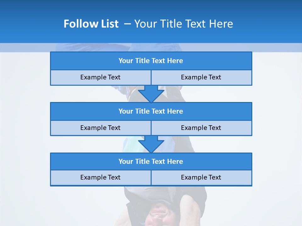 Break Dance Handstand Exercise PowerPoint Template