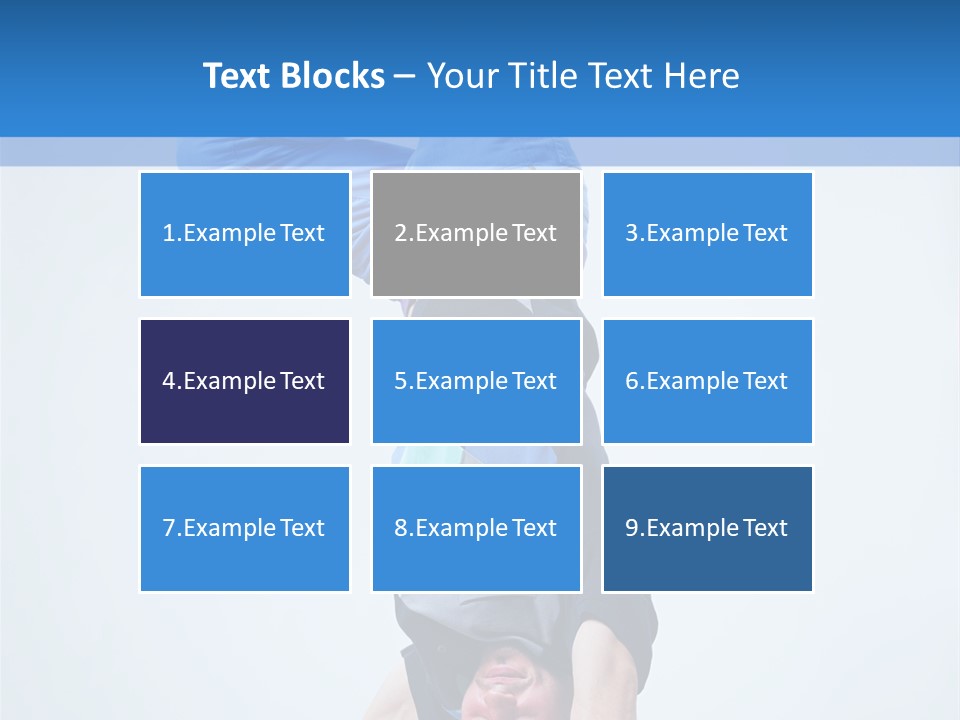 Break Dance Handstand Exercise PowerPoint Template