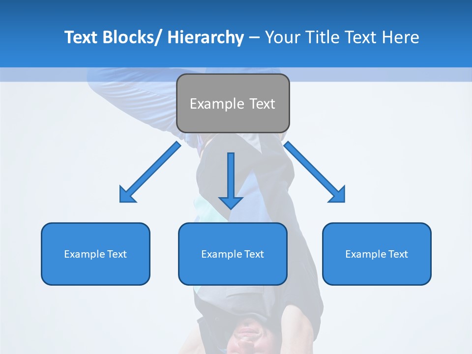 Break Dance Handstand Exercise PowerPoint Template