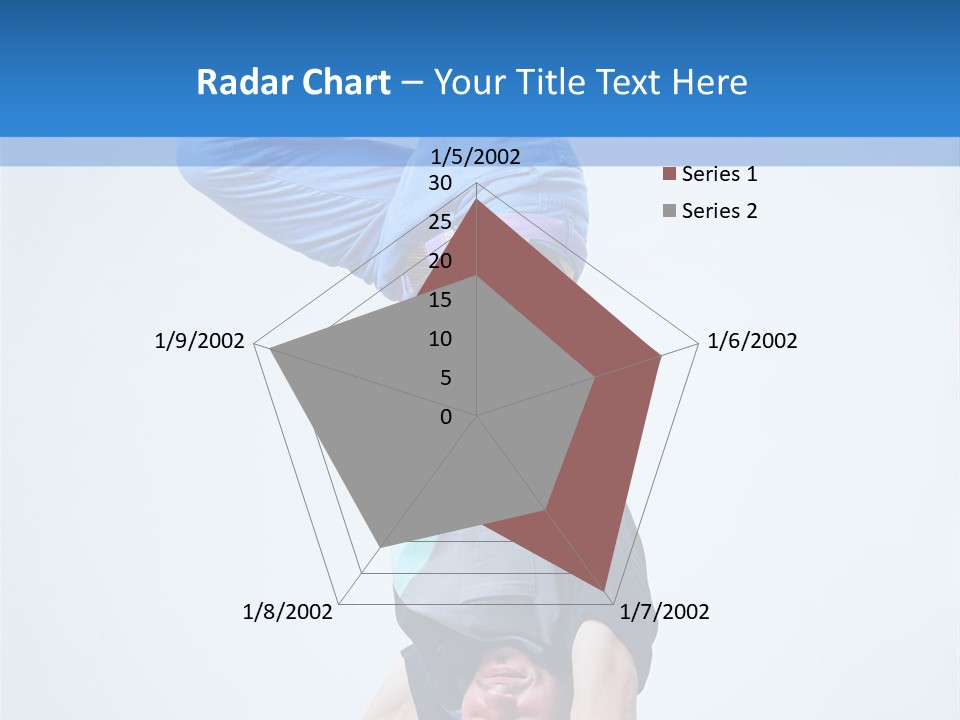 Break Dance Handstand Exercise PowerPoint Template