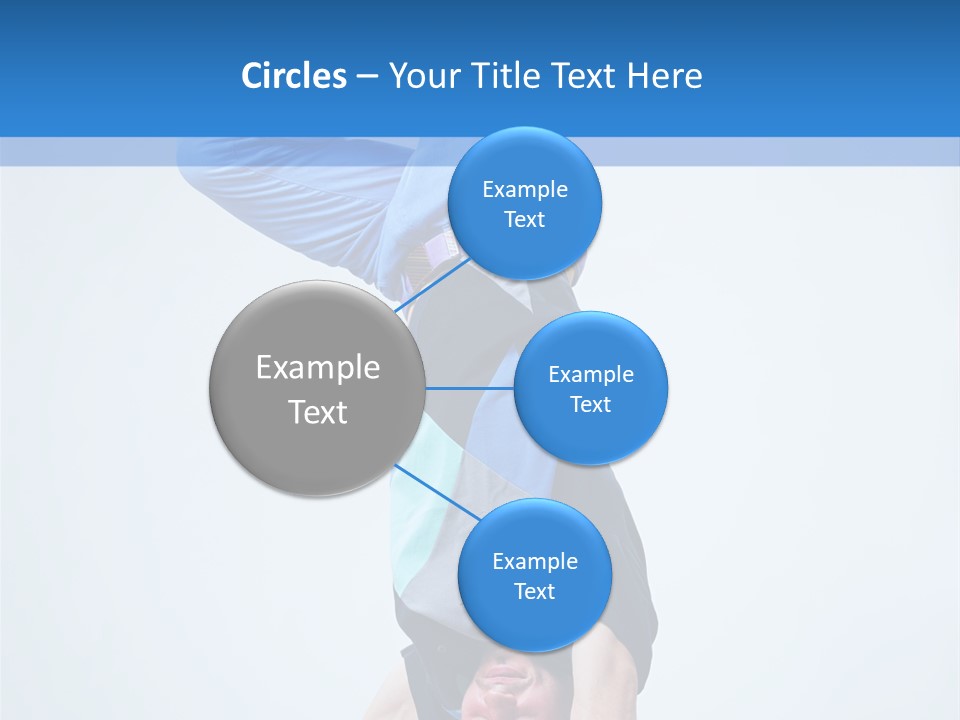 Break Dance Handstand Exercise PowerPoint Template