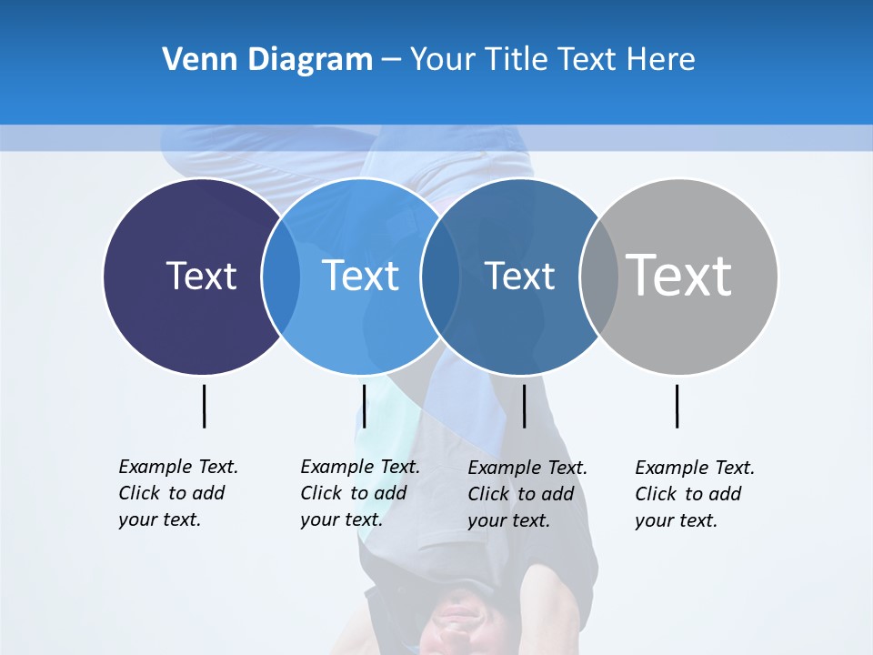 Break Dance Handstand Exercise PowerPoint Template