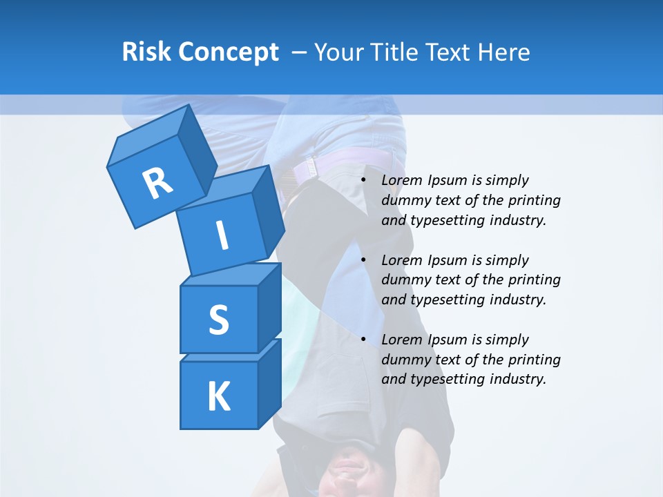 Break Dance Handstand Exercise PowerPoint Template