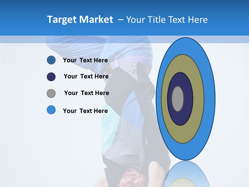 Break Dance Handstand Exercise PowerPoint Template