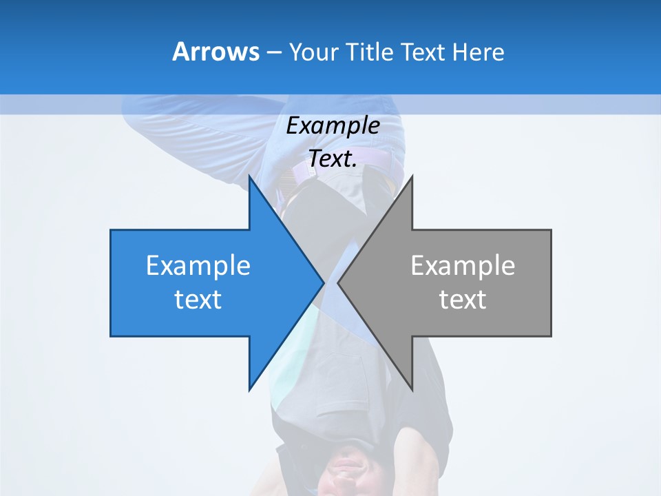 Break Dance Handstand Exercise PowerPoint Template