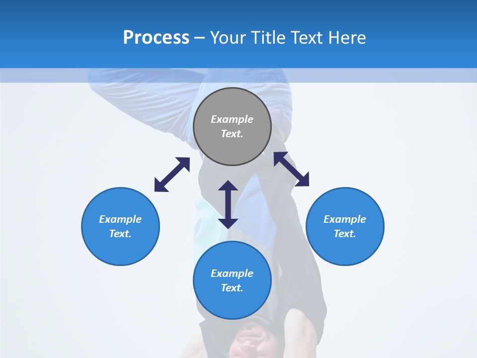Break Dance Handstand Exercise PowerPoint Template