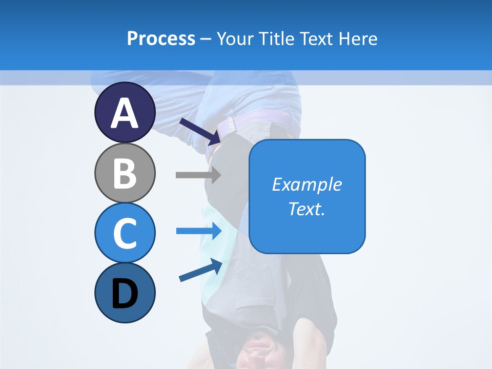 Break Dance Handstand Exercise PowerPoint Template