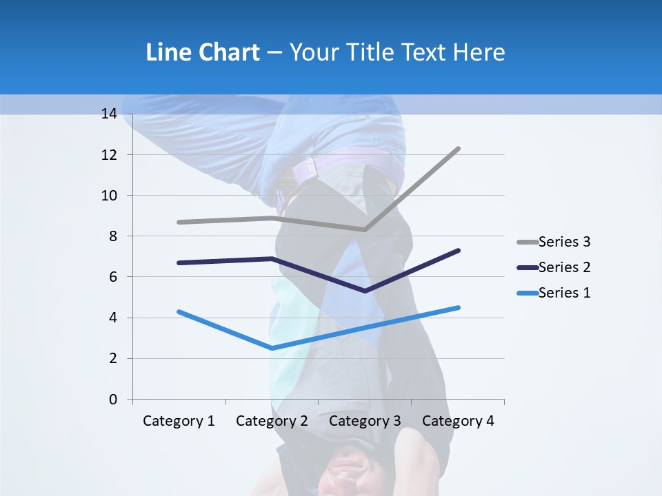 Break Dance Handstand Exercise PowerPoint Template