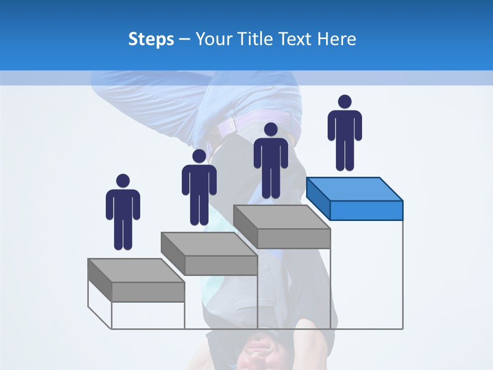 Break Dance Handstand Exercise PowerPoint Template