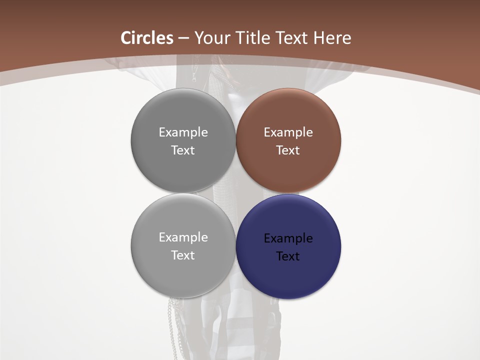 Flexibility Posing Boy PowerPoint Template