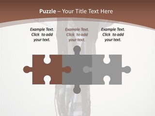 Flexibility Posing Boy PowerPoint Template