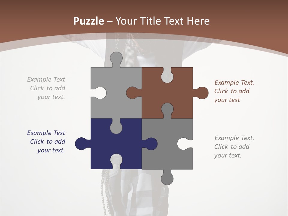 Flexibility Posing Boy PowerPoint Template