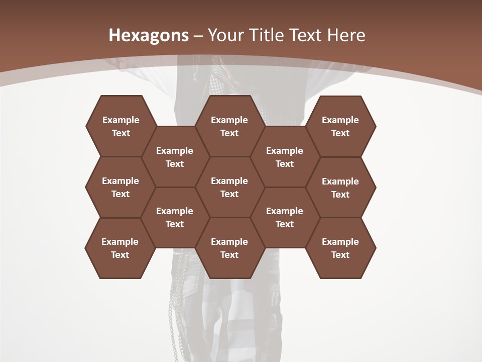 Flexibility Posing Boy PowerPoint Template