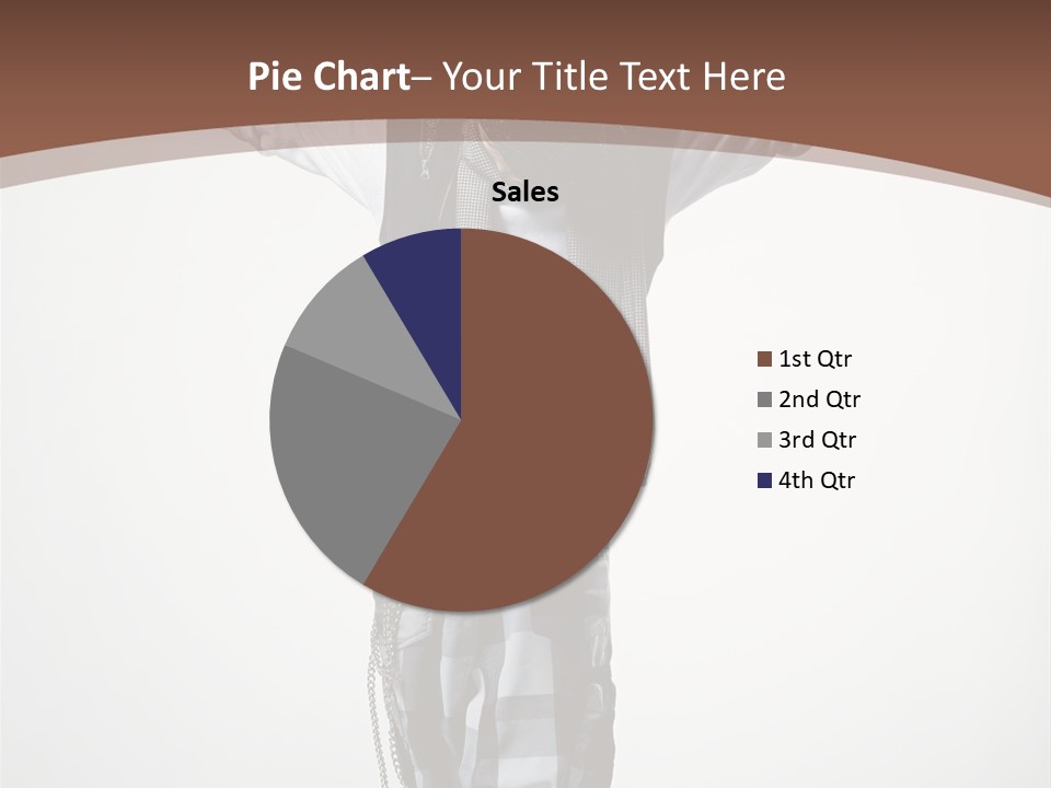 Flexibility Posing Boy PowerPoint Template