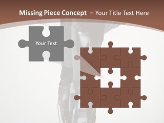 Flexibility Posing Boy PowerPoint Template