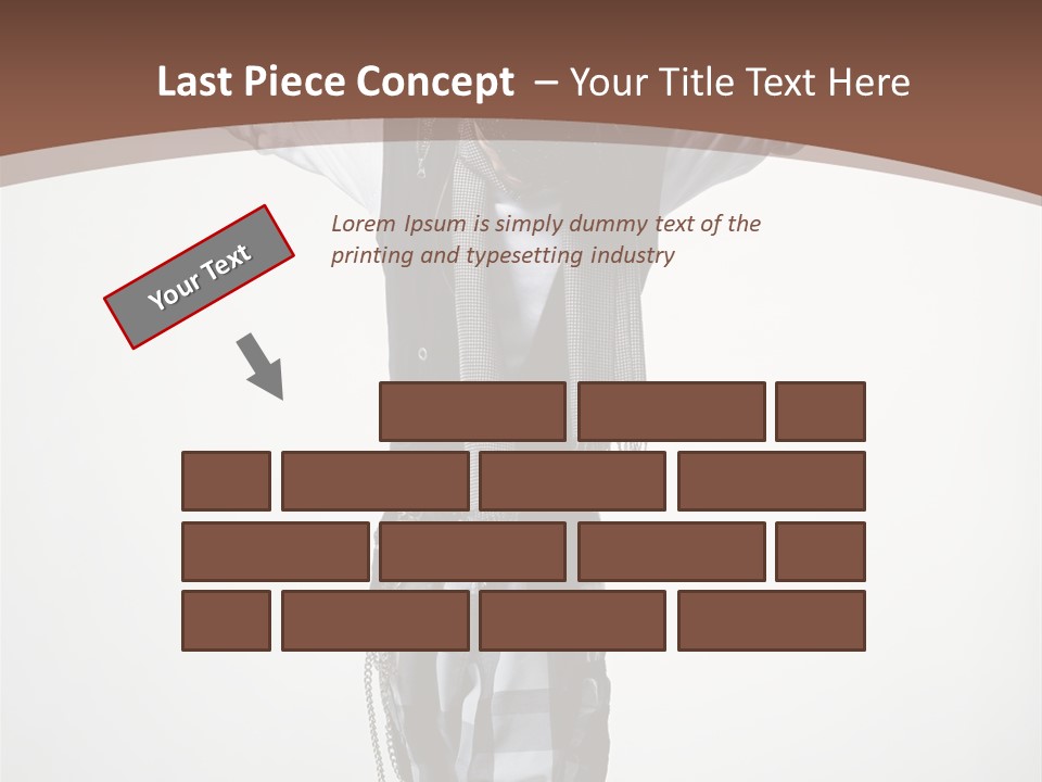 Flexibility Posing Boy PowerPoint Template