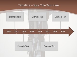 Flexibility Posing Boy PowerPoint Template
