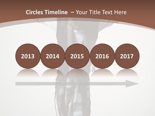 Flexibility Posing Boy PowerPoint Template