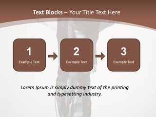 Flexibility Posing Boy PowerPoint Template