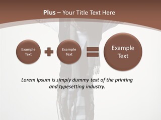 Flexibility Posing Boy PowerPoint Template