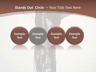 Flexibility Posing Boy PowerPoint Template