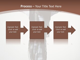 Flexibility Posing Boy PowerPoint Template