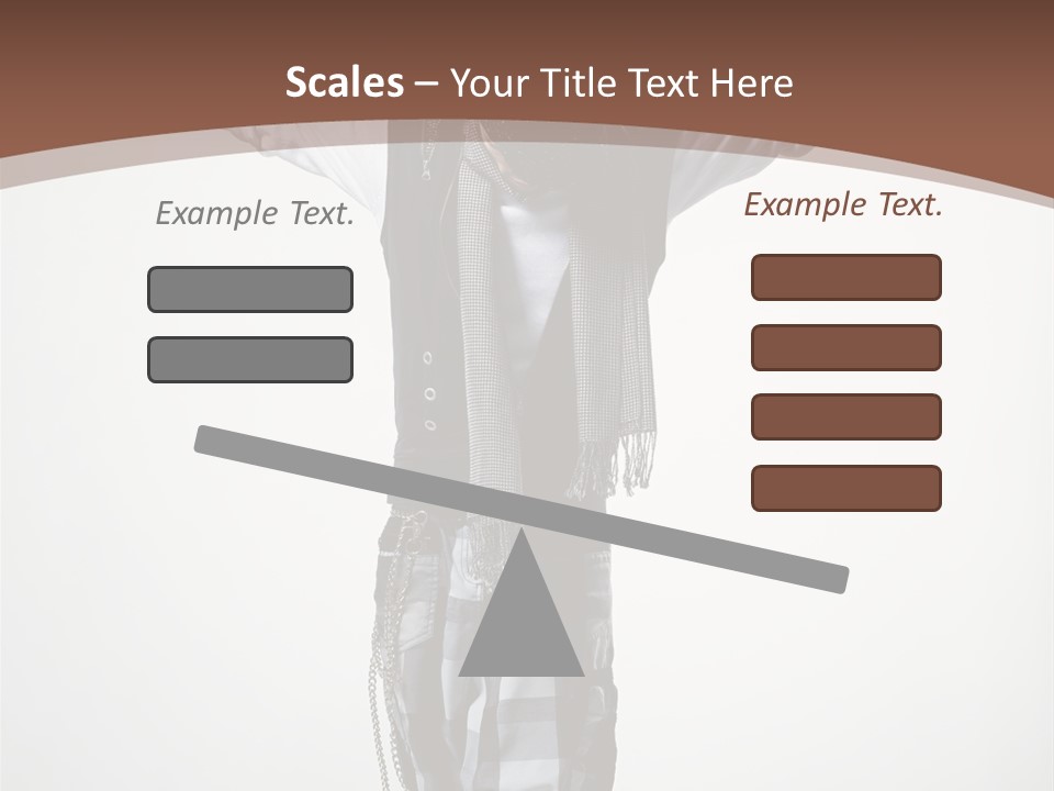 Flexibility Posing Boy PowerPoint Template