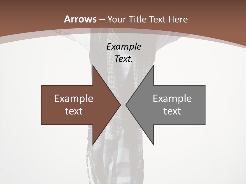 Flexibility Posing Boy PowerPoint Template