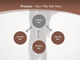 Flexibility Posing Boy PowerPoint Template