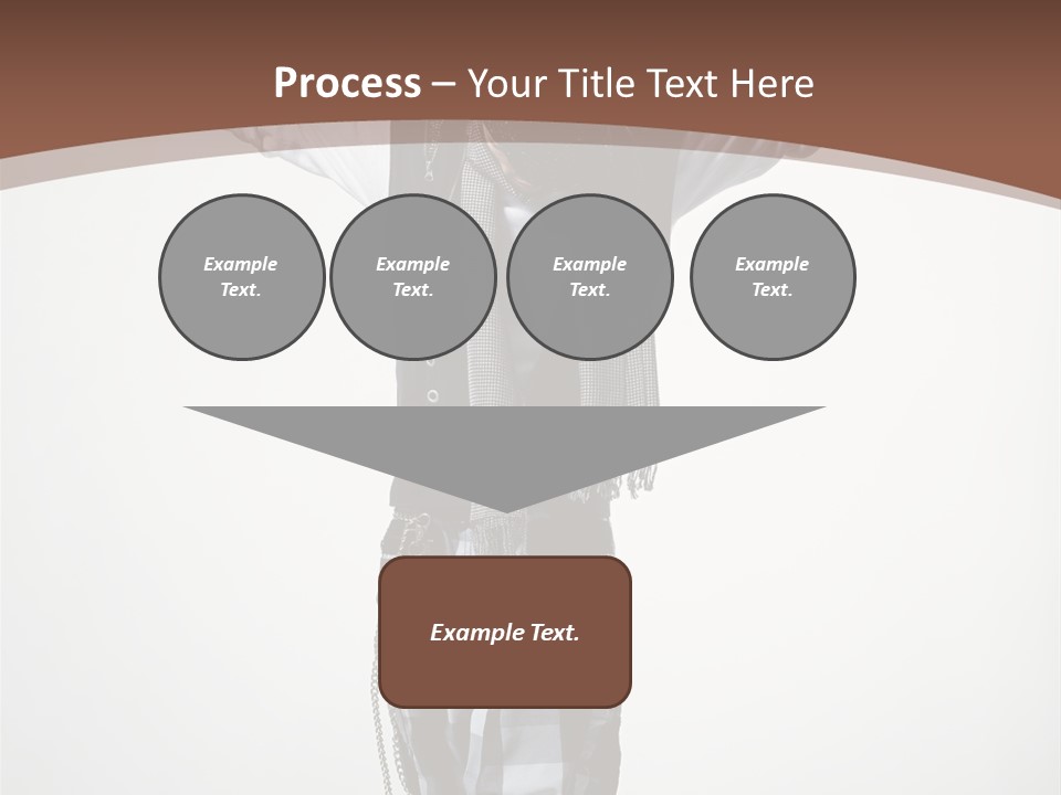 Flexibility Posing Boy PowerPoint Template