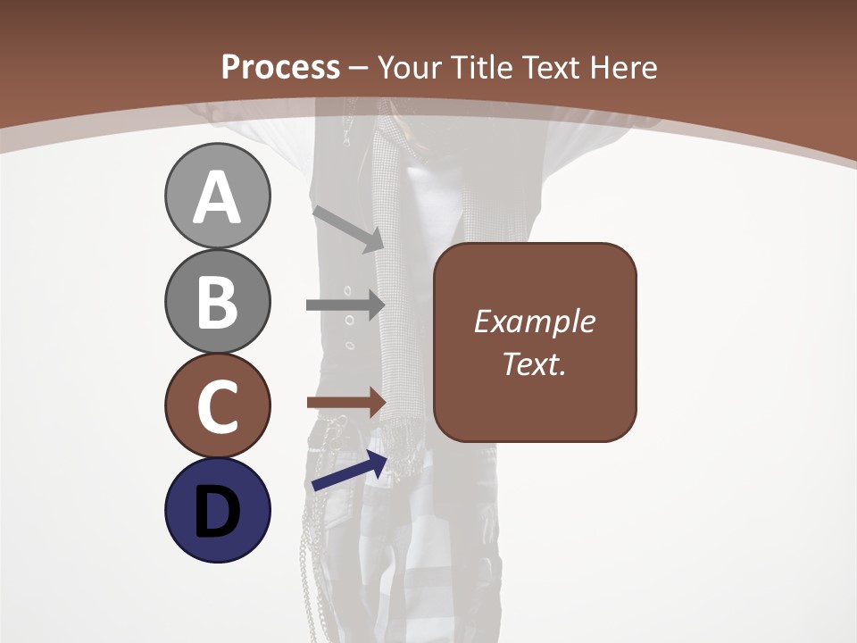 Flexibility Posing Boy PowerPoint Template