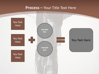 Flexibility Posing Boy PowerPoint Template