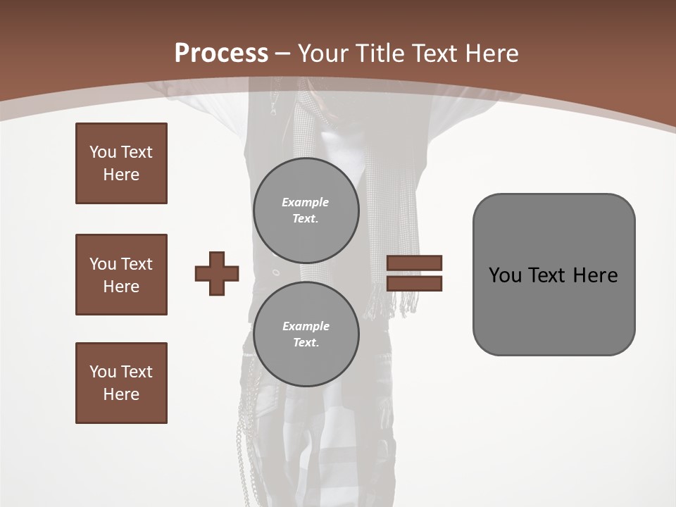 Flexibility Posing Boy PowerPoint Template