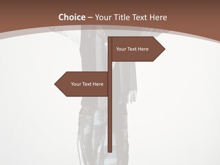 Flexibility Posing Boy PowerPoint Template