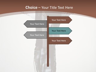 Flexibility Posing Boy PowerPoint Template