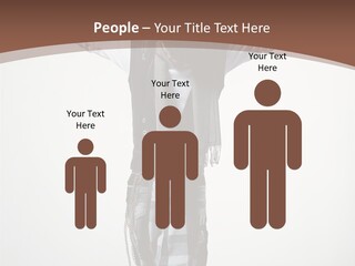 Flexibility Posing Boy PowerPoint Template