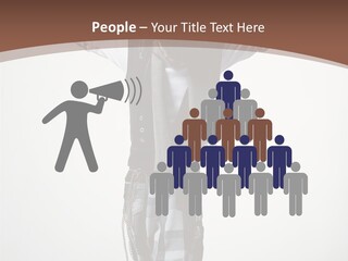 Flexibility Posing Boy PowerPoint Template