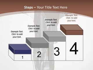 Flexibility Posing Boy PowerPoint Template