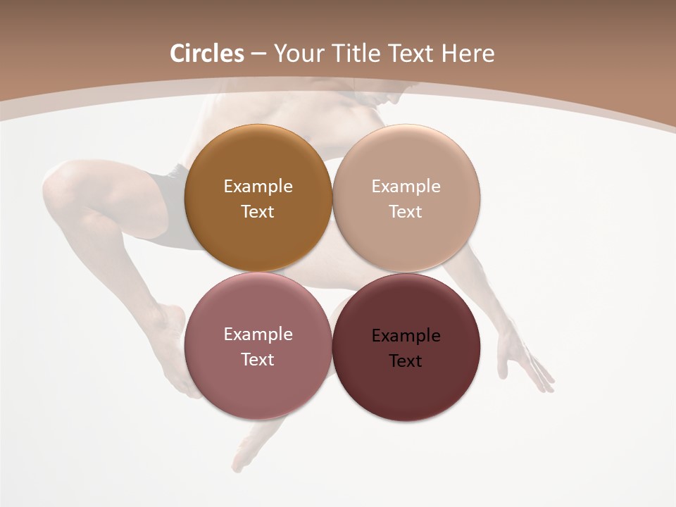 Vertical Hop Ballet PowerPoint Template