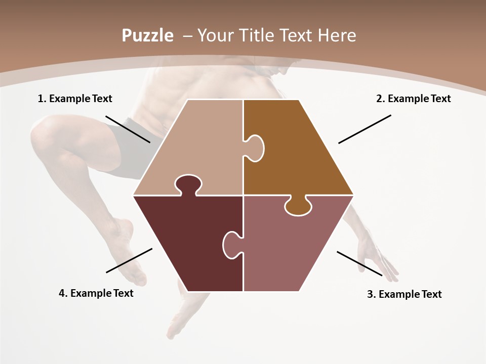 Vertical Hop Ballet PowerPoint Template