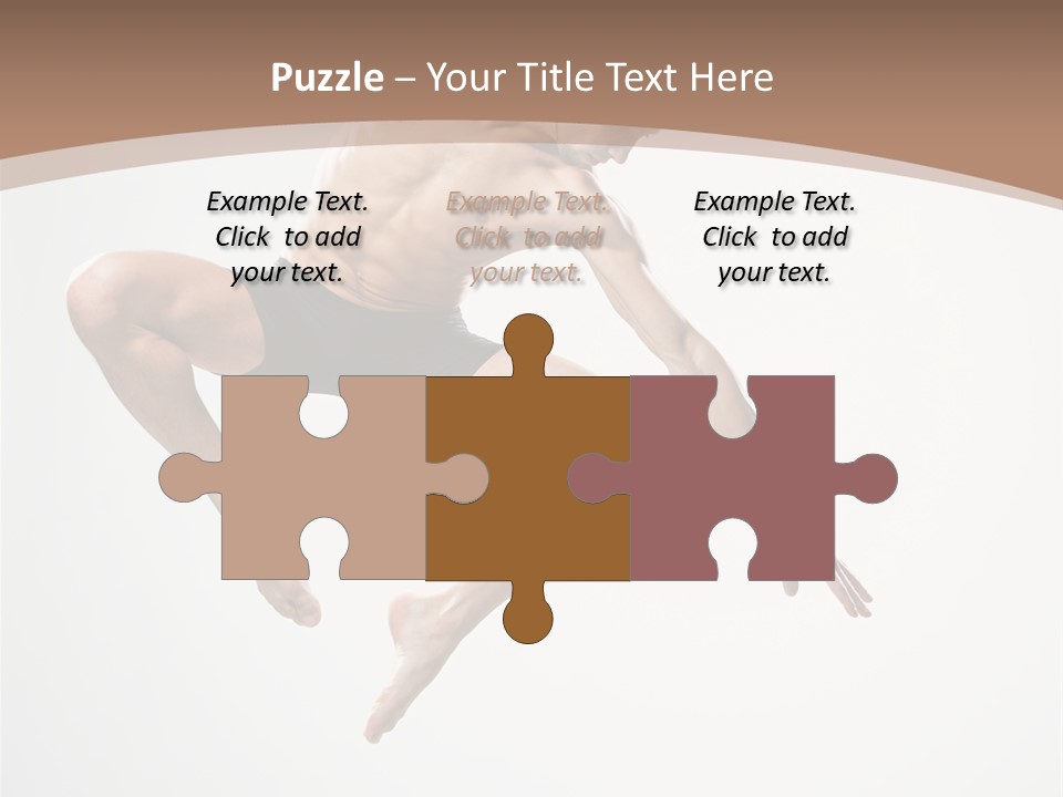 Vertical Hop Ballet PowerPoint Template