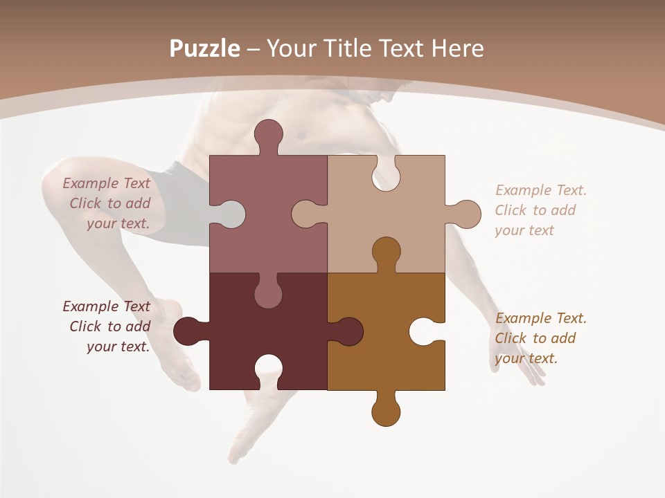 Vertical Hop Ballet PowerPoint Template